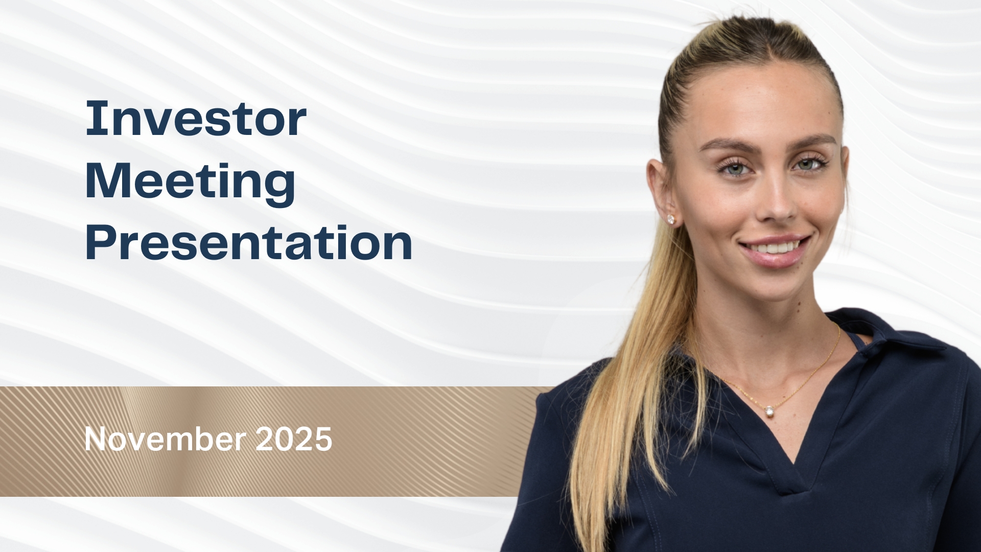 Q3 2025 Investors Meeting Sofwave