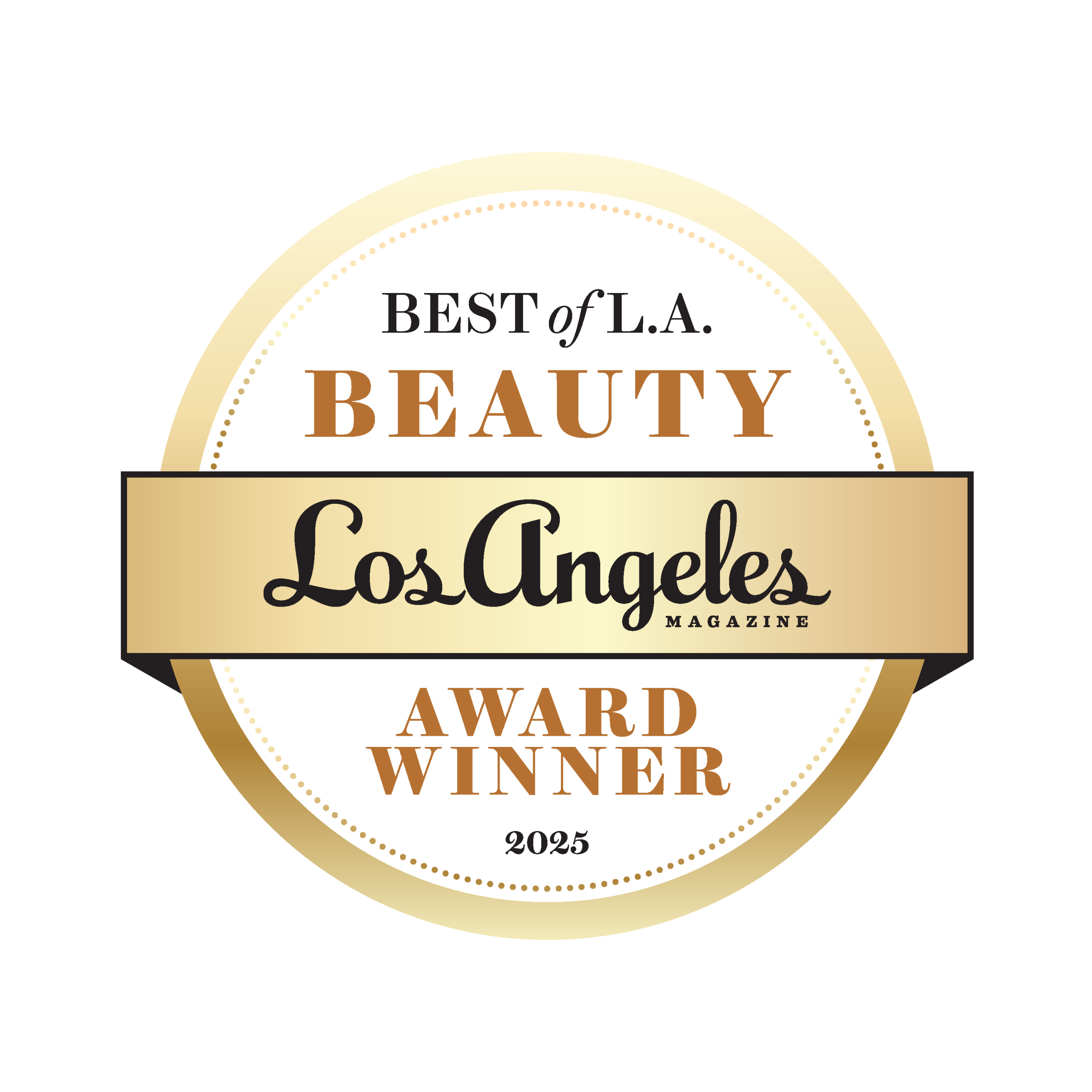 Los Angeles Magazine Best of Beauty Award